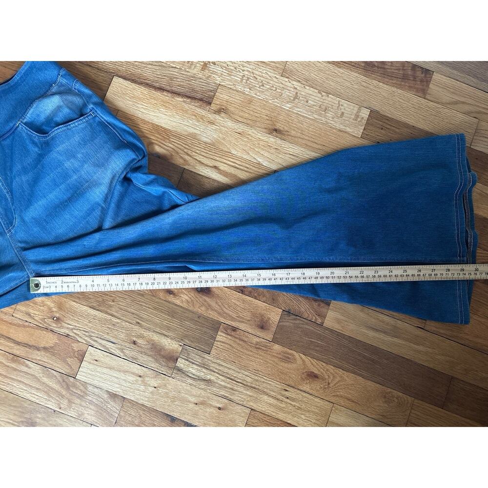 Halara Flex™ High Waisted Pockets Baggy Wide Leg Washed Casual Jeans Womens XL - Picture 6 of 9